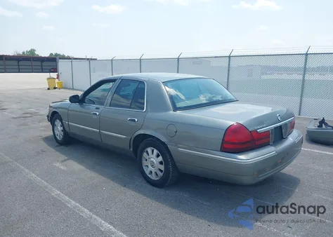 2004 Mercury Grand Marquis Ls из США, поврежденный, VIN 2MEFM75W34X608735
